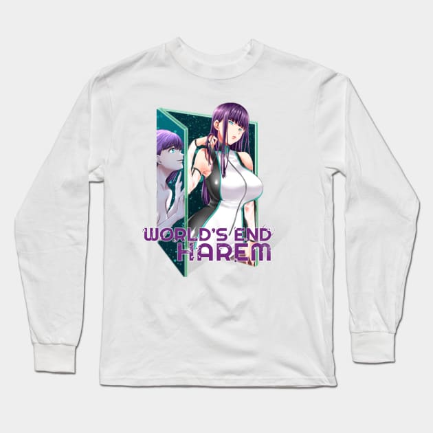 Cute world's end harem Long Sleeve T-Shirt by NeniTompel